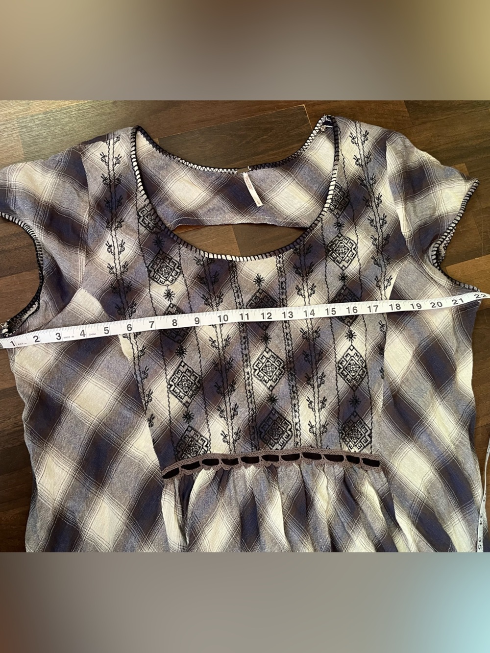 Dress Free People- Rad for Plaid - Picture 4 of 5